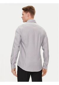 Calvin Klein Koszula K10K112588 Granatowy Slim Fit. Kolor: niebieski. Materiał: bawełna #3