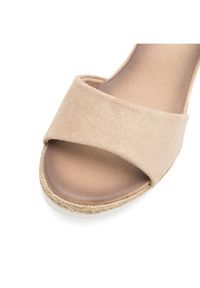 Clara Barson Espadryle WS2189-15 Złoty. Kolor: złoty. Materiał: materiał #6