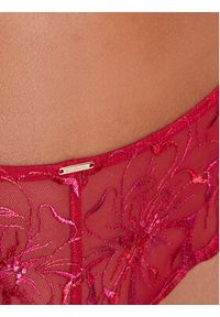 Chantelle Bokserki Fleurs C12M40 Czerwony. Kolor: czerwony. Materiał: syntetyk #3