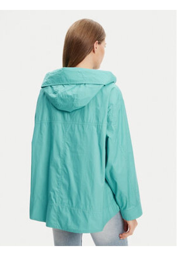 United Colors of Benetton - United Colors Of Benetton Kurtka przejściowa 2OGZDN07S Zielony Relaxed Fit. Kolor: zielony. Materiał: bawełna