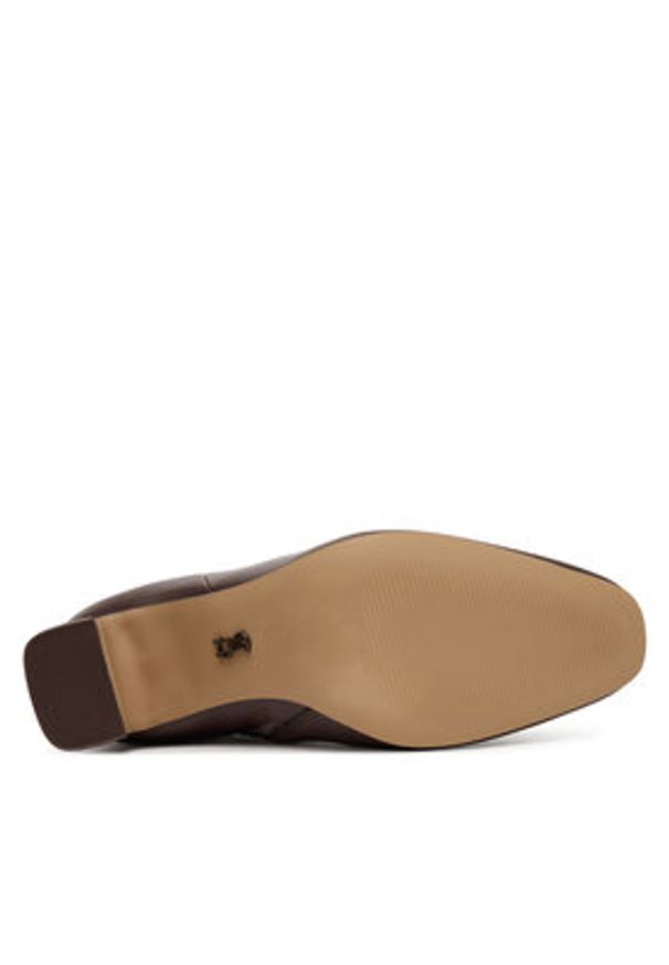 Steve Madden Botki Adelisa SM11002626 Brązowy. Kolor: brązowy. Materiał: skóra