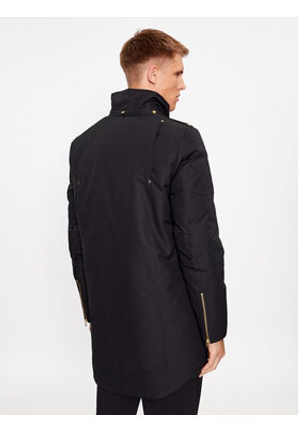 Moose Knuckles Parka Stag Lake M39MP261GS Czarny. Kolor: czarny. Materiał: bawełna