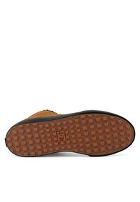 DC Shoes Sneakersy PURE HIGH-TOP WC WNT ADYS400047-WEA Brązowy. Kolor: brązowy. Materiał: zamsz, skóra #6