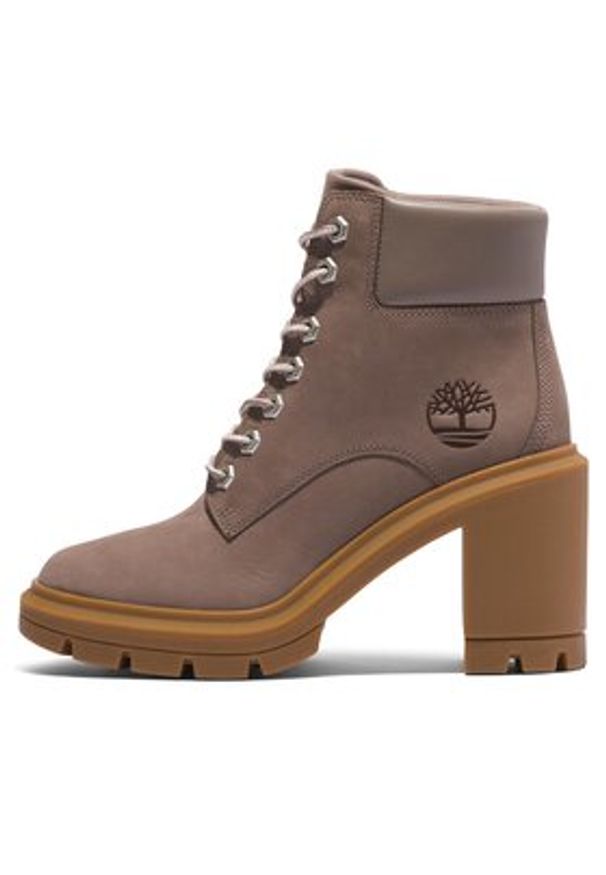 Timberland Trzewiki Allington Heights 6In TB0A5Y6Z9291 Beżowy. Kolor: beżowy. Materiał: nubuk, skóra