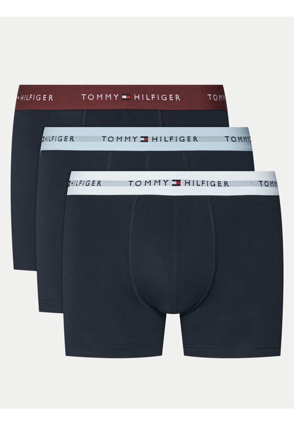 TOMMY HILFIGER - Tommy Hilfiger Komplet 3 par bokserek UM0UM02763 Kolorowy. Materiał: bawełna. Wzór: kolorowy