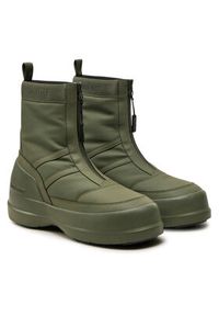 Moon Boot Śniegowce Luna Zip Boot 80D2480010 Khaki. Kolor: brązowy. Materiał: materiał #3