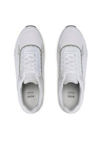 BOSS - Boss Sneakersy Parkour-L 50485704 10221788 01 Biały. Kolor: biały. Materiał: skóra #6