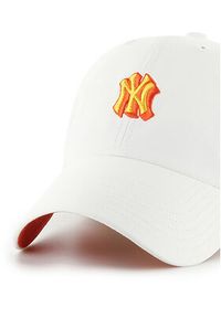 47 Brand Czapka z daszkiem New York Yankees B-CHPCU17GWS Biały. Kolor: biały. Materiał: bawełna, materiał #3