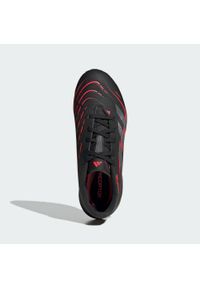 Adidas - Buty Predator League TF Kids. Kolor: czerwony, wielokolorowy, czarny, szary. Materiał: materiał