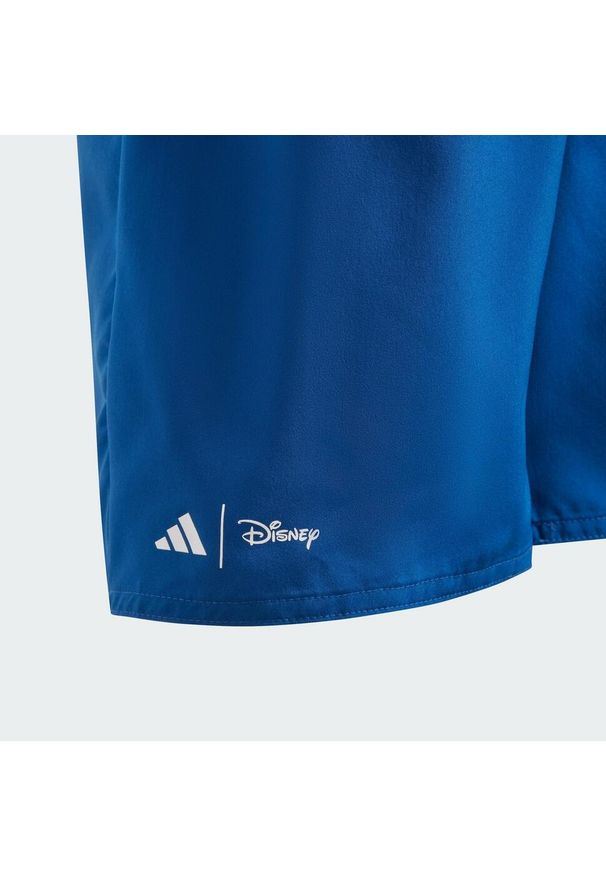 Szorty Adidas X Disney Lilo And Stitch Swim 5 Inch. Kolor: niebieski. Materiał: materiał. Wzór: motyw z bajki