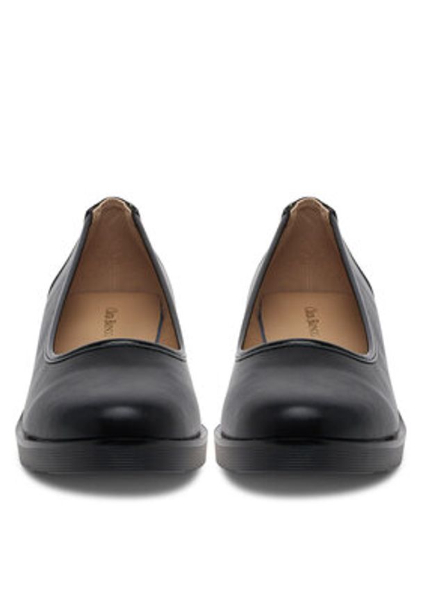 Clara Barson Półbuty WYL3395-6 Czarny. Kolor: czarny. Materiał: materiał