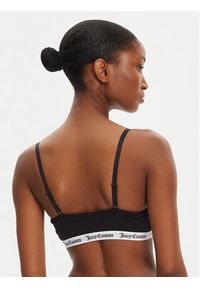 Juicy Couture Biustonosz top Ren JCTBT125972 Czarny. Kolor: czarny. Materiał: bawełna
