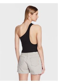 Calvin Klein Jeans Top J20J220788 Czarny Slim Fit. Kolor: czarny. Materiał: syntetyk #4