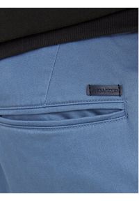 Jack & Jones Chinosy Marco 12150148 Niebieski Slim Fit. Kolor: niebieski. Materiał: bawełna