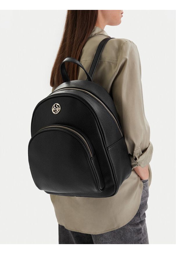 Lasocki Plecak CEO-LSK-L-009-09 Czarny. Kolor: czarny. Materiał: materiał