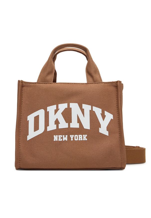 Torebka DKNY. Kolor: brązowy