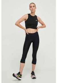 Guess top damski kolor czarny. Kolor: czarny. Materiał: dzianina. Styl: klasyczny #5