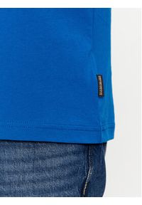 Napapijri T-Shirt Iaato NP0A4HFZ Niebieski Regular Fit. Kolor: niebieski. Materiał: bawełna #4