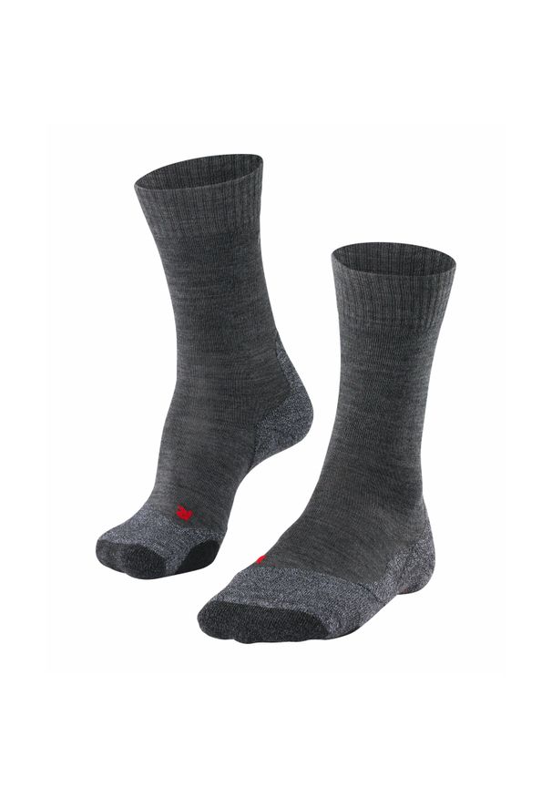 Skarpetki damskie Falke TK2. Kolor: szary. Sport: bieganie, turystyka piesza