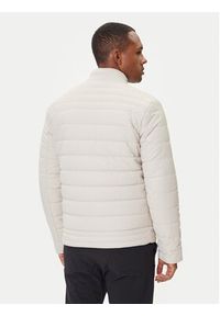 Guess Kurtka przejściowa M4YL16 WFHD0 Écru Regular Fit. Materiał: skóra