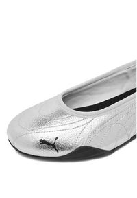 Puma Baleriny C-CATCH SOLEIL BALLERINA METALLIC WHISPER 40584301 Srebrny. Kolor: srebrny. Materiał: skóra #2