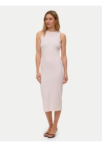 Vero Moda Sukienka letnia Lavender 10230437 Różowy Slim Fit. Kolor: różowy. Materiał: bawełna. Sezon: lato #1