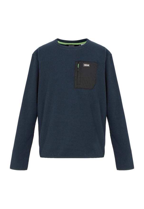 Regatta - Polar turystyczny męski Frankie Crew. Kolor: niebieski. Materiał: polar. Sport: turystyka piesza