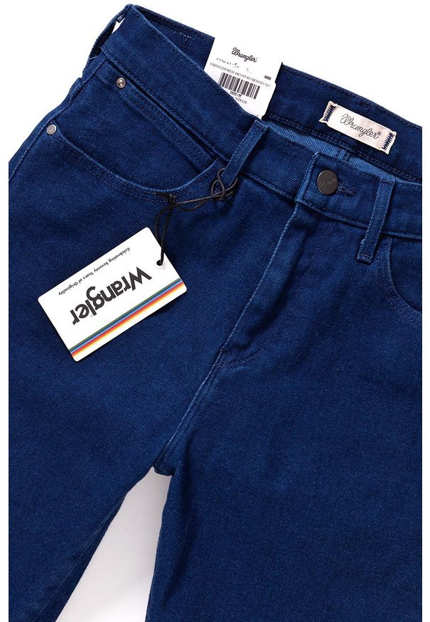 Wrangler - WRANGLER HIGH SKINNY RINSEWASH W27H61023. Stan: podwyższony