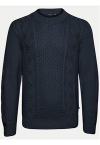 Matinique Sweter Triton 30207487 Granatowy Regular Fit. Kolor: niebieski. Materiał: bawełna #4