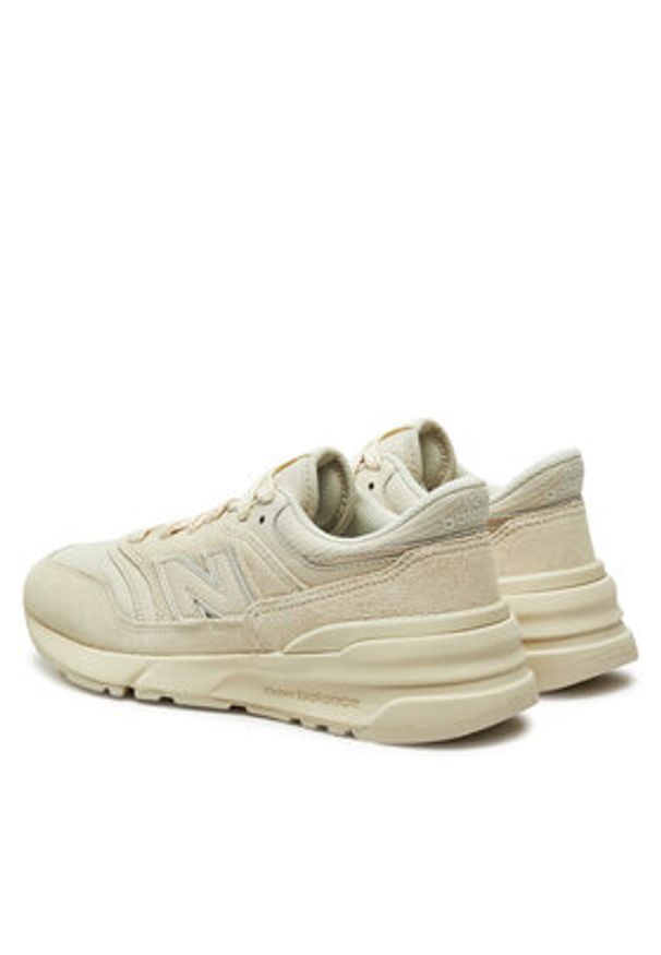 New Balance Sneakersy U997RME Beżowy. Kolor: beżowy. Materiał: zamsz, skóra