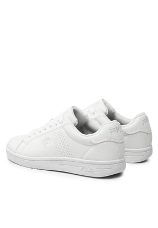 Fila Sneakersy CrossCourt 2 Low Wmn FFW0002.10004 Biały. Kolor: biały. Materiał: skóra