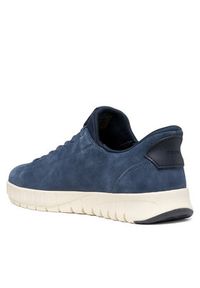 Geox Sneakersy Flextride Plus U65MAA 00022 C4007 Granatowy. Kolor: niebieski. Materiał: skóra, zamsz #6