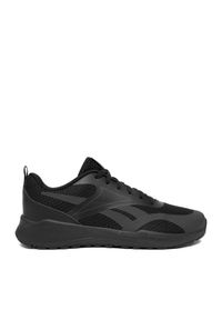Sneakersy Reebok. Kolor: czarny. Sport: bieganie