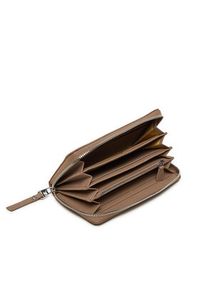 Gianni Chiarini Mały Portfel Damski Wallets Grain PF 5042 GRN Beżowy. Kolor: beżowy. Materiał: skóra