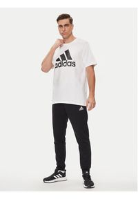 Adidas - adidas T-Shirt Essentials Single Jersey Big Logo T-Shirt IC9349 Biały Regular Fit. Kolor: biały. Materiał: bawełna