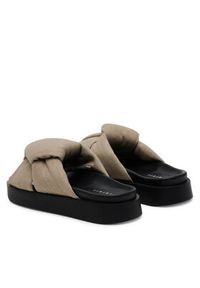 Inuikii Klapki Oversized 70104-147 708 Beżowy. Kolor: beżowy. Materiał: materiał #5