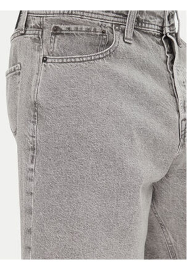 Jack & Jones Szorty jeansowe Tony 12269489 Szary Loose Fit. Kolor: szary. Materiał: bawełna