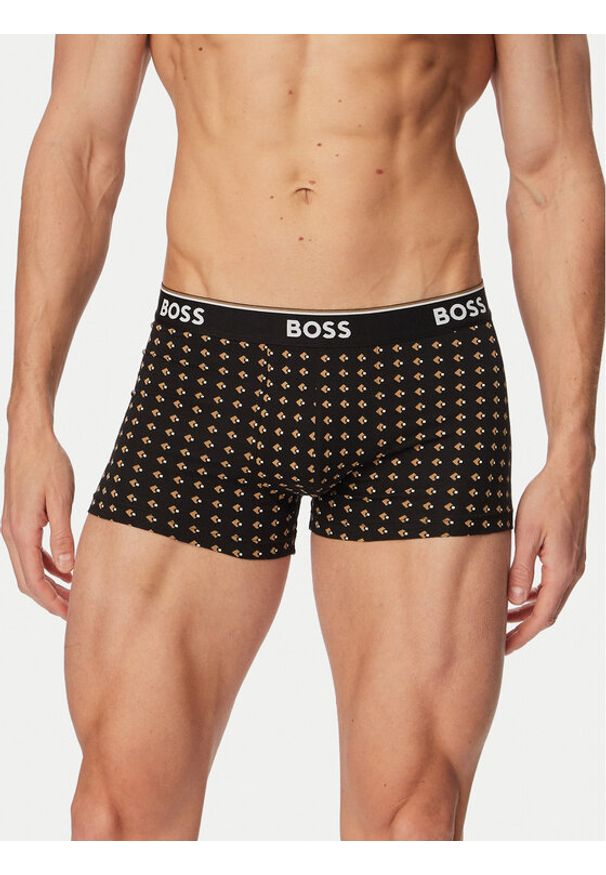 BOSS Komplet bokserek 50554443 Beżowy. Kolor: beżowy. Materiał: bawełna