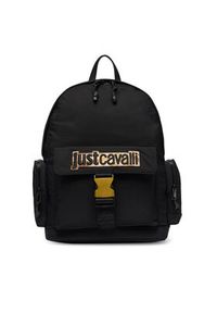 Just Cavalli Plecak 80QA4B20 ZSD81 Czarny. Kolor: czarny. Materiał: materiał #5