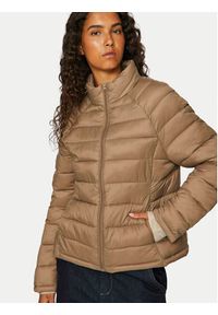 Vila Kurtka puchowa Sibira 14094318 Brązowy Regular Fit. Kolor: brązowy. Materiał: syntetyk #5