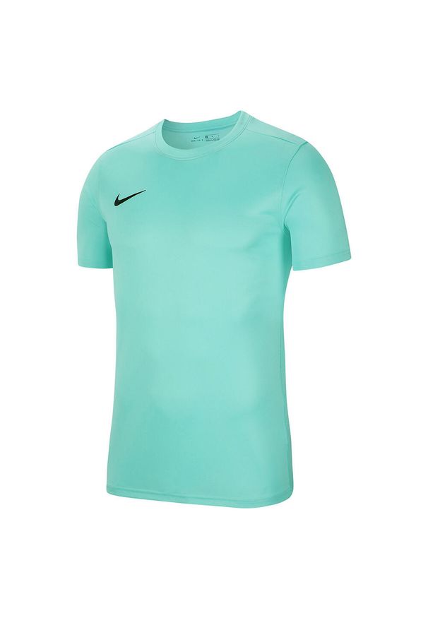 Nike - Koszulka Dziecięca Park VII DriFIT. Kolor: niebieski. Sport: joga i pilates, turystyka piesza