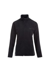 Damska bluza dresowa Whistler Cocoon. Kolor: szary, wielokolorowy, czarny. Materiał: dresówka, polar. Sport: turystyka piesza #1