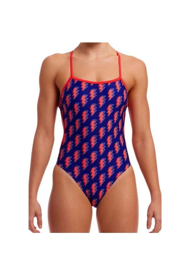 FUNKITA - Strój kąpielowy Funkita Flash - Twisted. Kolor: niebieski