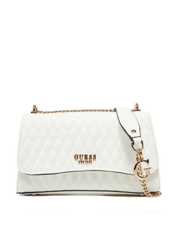 Guess Torebka HWGG96 26210 Biały. Kolor: biały. Materiał: skórzane