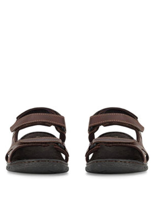 Lasocki Sandały KODIAQ-01 MI18 Brązowy. Kolor: brązowy. Materiał: skóra