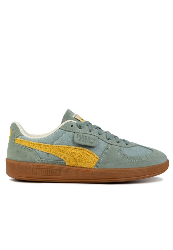 Buty unisex sportowe sneakersy Puma PALERMO WEATHERED. Kolor: brązowy, zielony, wielokolorowy, żółty. Sport: turystyka piesza