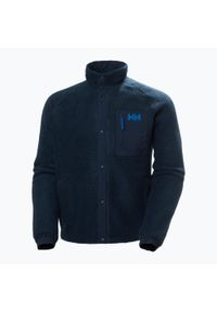 Bluza męska Helly Hansen Panorama Pile Snap. Kolor: niebieski. Materiał: polar. Sport: turystyka piesza #1