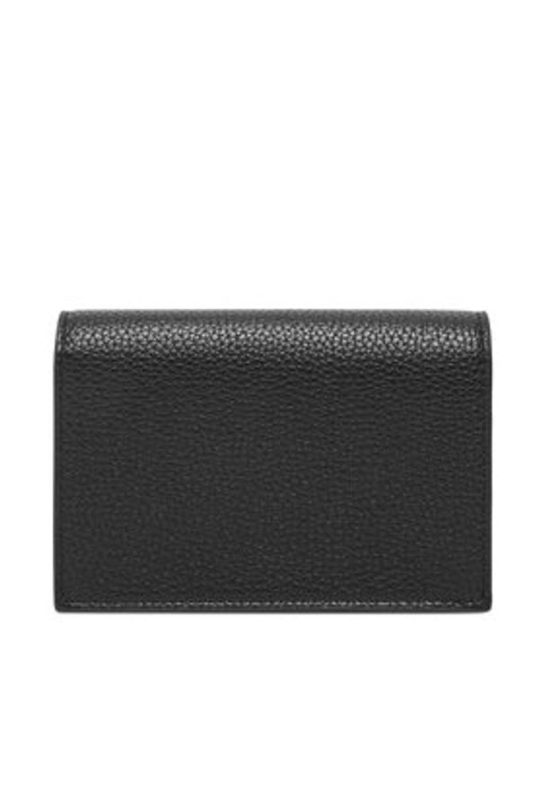 BOSS Mały Portfel Damski Anett New SM 50536339 Czarny. Kolor: czarny. Materiał: skóra