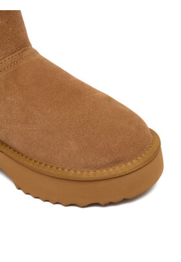 Liu Jo Śniegowce Juny 02 SF5133 PX002 Brązowy. Kolor: brązowy. Materiał: zamsz, skóra