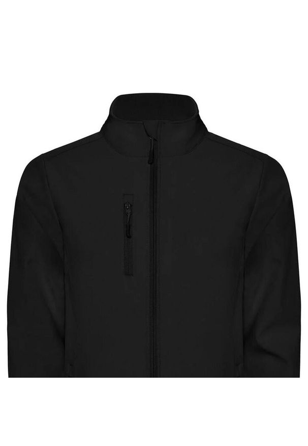 ROLY - Męska Kurtka Soft Shell Nebraska. Kolor: czarny
